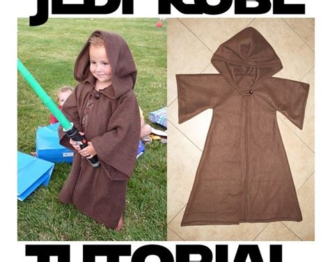 Jedi Robe Costume Pattern & Tutorial - Etsy