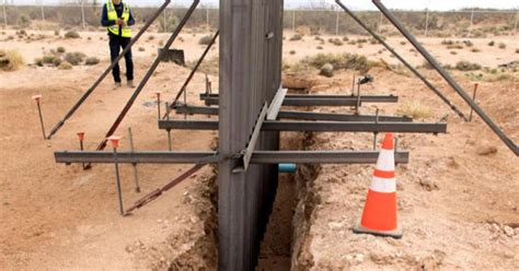 Construction for new Texas border wall begins - CBS News