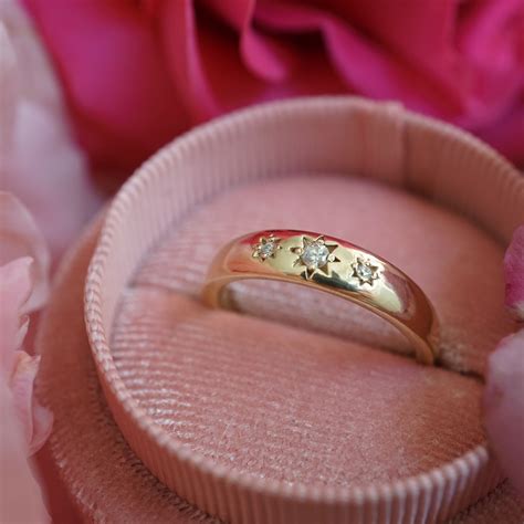 Wedding Things, Our Wedding, Comfort Fit Band, Domed Ring, Hopeless Romantic, Starburst, 14k ...