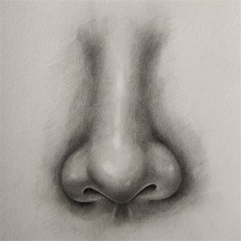 How to draw nose (front view)? - LOV4ARTS | Easy drawing techniques