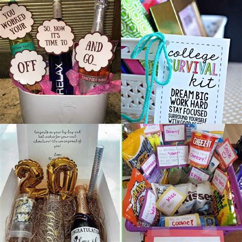 37 Graduation Gift Basket Ideas - Hairs Out of Place