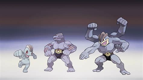 Machamp Evolution Line Wallpaper by DARKLORDMOKEYMOKEY on DeviantArt