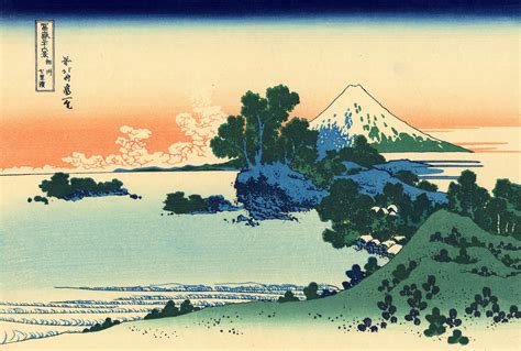 Shichiri beach in Sagami province - Katsushika Hokusai - WikiArt.org