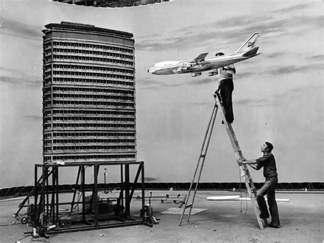 Making of airplane crash scene for the movie 'The Medusa Touch', 1978 ~ vintage everyday