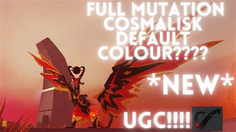 *NEW* Full Mutation Cosmalisk Default colour????? UGC!!!!!!! -Dragon Adventures- (ROBLOX) - YouTube