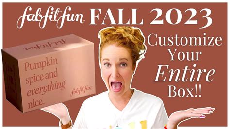 FabFitFun Fall 2023 Customize Your Entire Box! All 6 Customization Spoilers in this Video! - YouTube