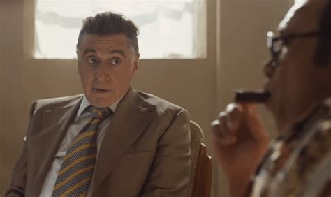 Al Pacino and Stephen Graham butt heads in clip from The Irishman