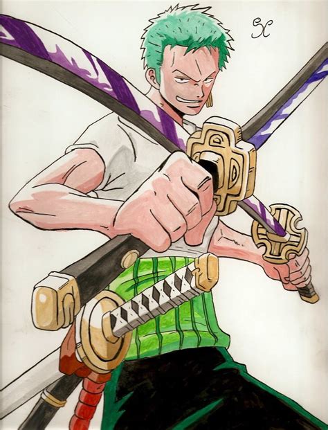 How to draw Roronoa Zoro -One Piece- (With images) | Roronoa zoro, Zoro, Zoro one piece