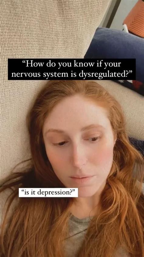 Nervous System Dysregulation | How to Know if Your Nervous System is Dysregulated | Nervous ...