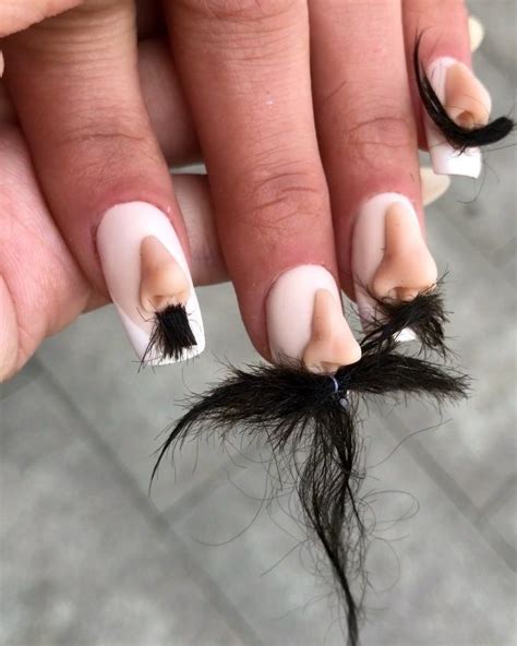 The Most Ridiculous Manicures That Will Make You Laugh #funnymanicure #ridiculousnailart # ...