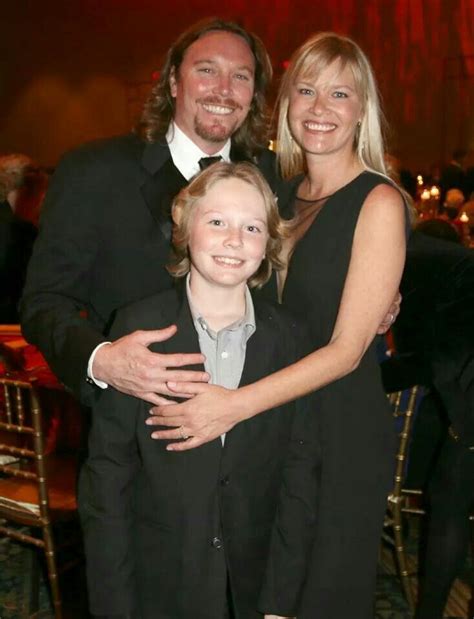 Ashley, Therese and Lucas Gibb. (Barry's son & family) Barry Gibb ...