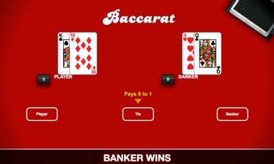 Play FREE ONLINE BACCARAT Games instantly!