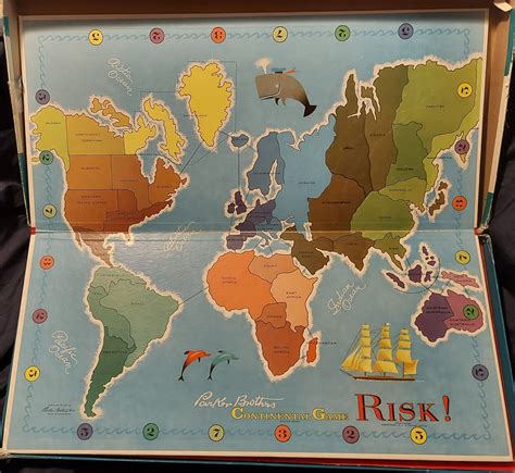 Vintage RISK Board Game, Strategy Board Game, 1968 Parker Brothers, COMPLETE