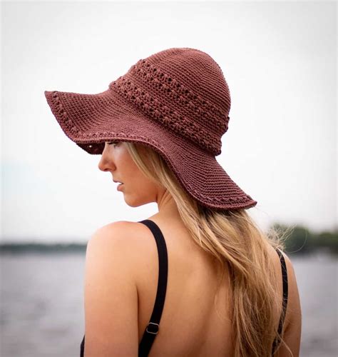 Seaside Sun Hat Crochet Pattern - Originally Lovely