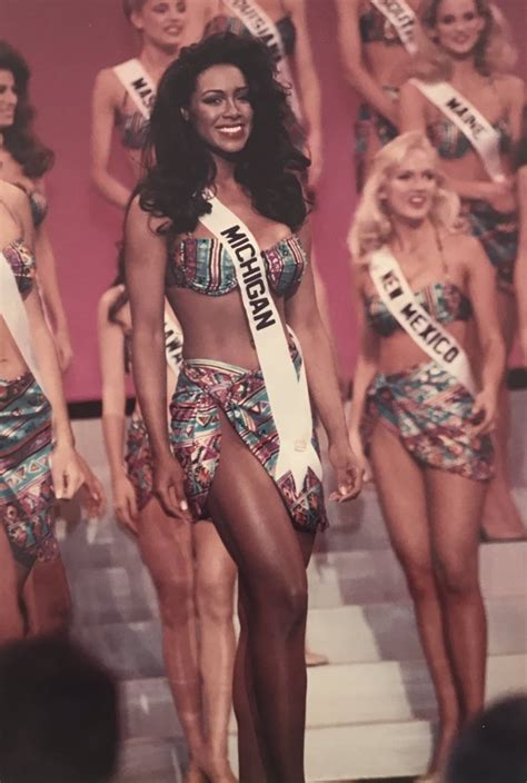 Kenya Moore on the path to a Miss USA win, 1993... : r/BravoRealHousewives