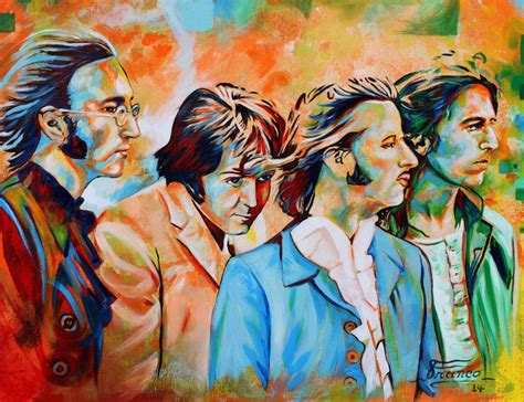 The Beatles signed limited edition print on by AlexFrancoArt ...