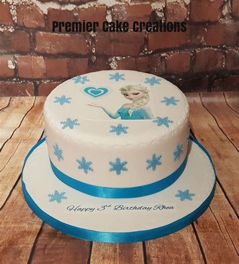 Frozen Elsa Cake | Wedding cake decorations, Simple wedding cake ...