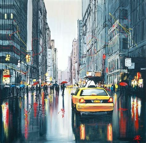 Paul Kenton artist | Cityscape art, Travel art, Reflection art