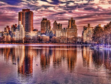 Central Park Sunset Photograph by Tammy Wetzel - Pixels