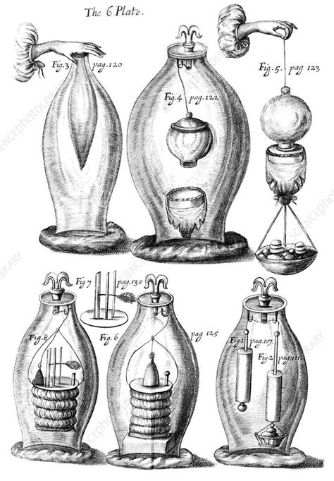 Boyle's experiments on air, 1669 artwork - Stock Image - C007/3188 ...