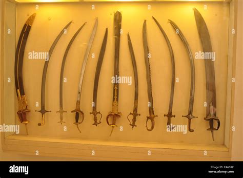 Royal Arms & Weapons put for Display in a Museum in Umaid Bhawan Palace ...