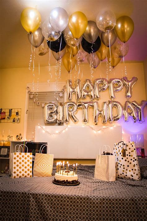 Birthday party room decoration ideas for birthday to make your party ...