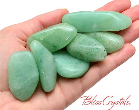 Light GREEN AVENTURINE Tumbled Stone Healing Crystal and Stone - Etsy