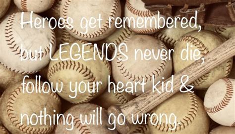 Babe Ruth quote | Babe ruth quotes, Heart for kids, Legends never die