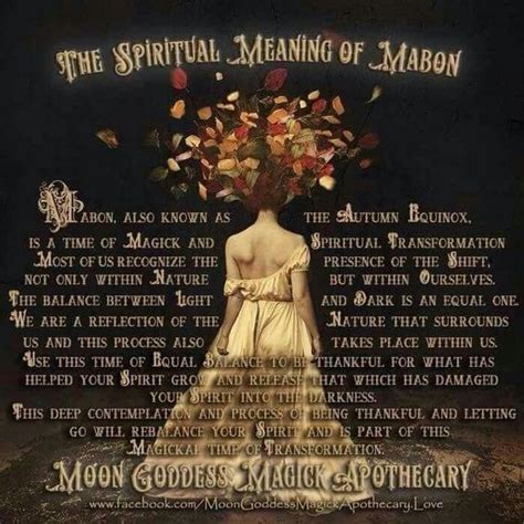 The Spiritual Meaning of Mabon – Witches Of The Craft® | Mabon, Wiccan ...
