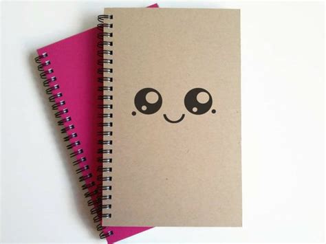 Writing journal, spiral notebook, cute diary, small sketchbook ...