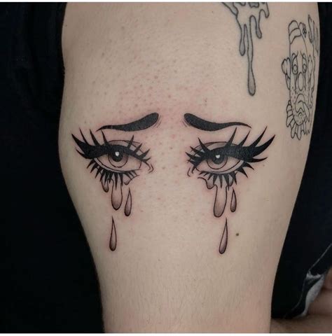 20+ Tear Tattoo Design Ideas - The XO Factor | Eye tattoo, Baby tattoos ...