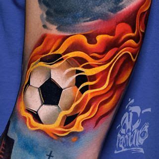 Fireball ⚽️ 🔥( upper part not mine) @worldfamousink @kwadron @dermalizepro @stencilforte ...