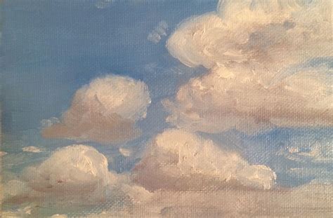 Oil painting of clouds by Jacqueline Overstreet | Cloud painting, Painting, Oil painting