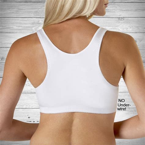 Easy front hook closure - gorgeous lace and posture support - ALL IN ONE BRA! Easy closure in ...