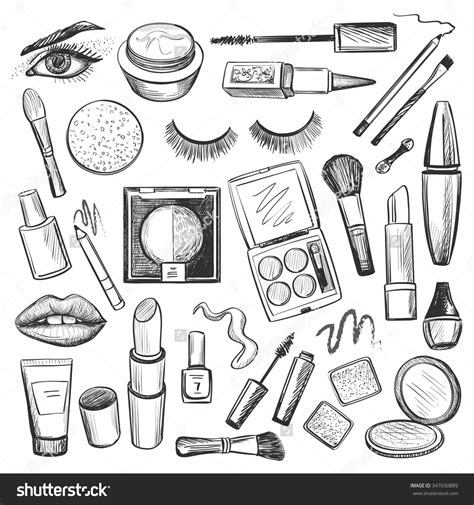 black and white makeup clipart 10 free Cliparts | Download images on ...