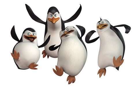 Madagascar penguins PNG