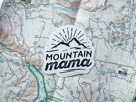 Mountain Mama Sticker John Denver Lyrics Decal for | Etsy