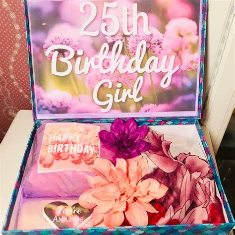 25th Birthday Youarebeautifulbox25 Birthday Girl25th | Etsy | 25th birthday gifts, 25th birthday ...