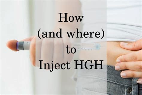 How and Where to Inject HGH (For Best Results) | HRTGuru Clinic