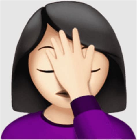 Black girl, Facepalm, Shrug, sign Language, Emojipedia, gesture, emoji ...