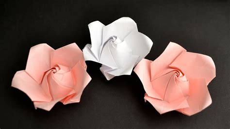 DIY Paper Origami Rose: A Step-by-Step Guide to Create a Beautiful ...