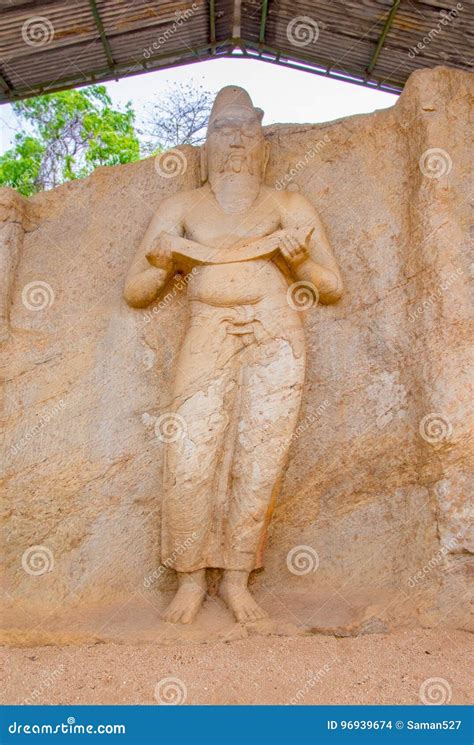 Statue Of Parakramabahu I The Great - Polonnaruwa - Sri Lanka Royalty-Free Stock Image ...