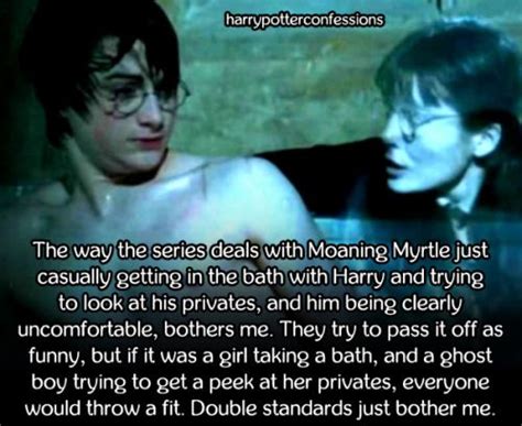 harry potter confessions. | Harry potter funny, Moaning myrtle, Harry potter