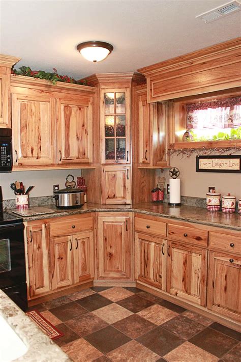 Solid Hickory Kitchen Cabinets | Noconexpress