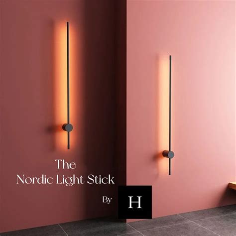 Wall Lighting - The Nordic Light Stick | Wall lighting design, Ceiling light design, Light ...