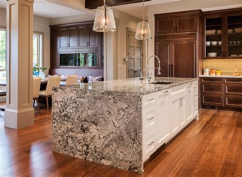 Bianco Antico Granite White Cabinets