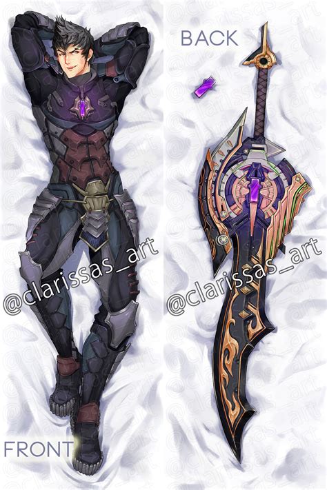 105cm Anime Xenoblade Chronicles Dakimakura Hugging Body Pillow Case covers Other Anime ...