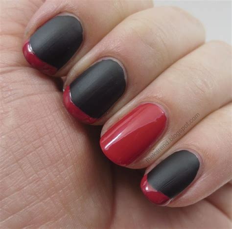 Red Matte Nail Polish - InspiriToo.com | Red matte nails, Matte nail ...