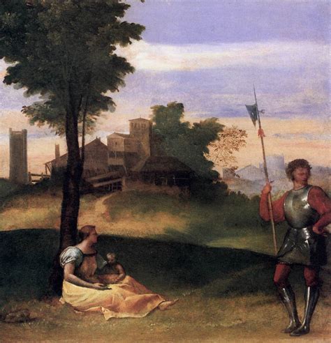 Giorgione et al...: Giorgione's Tempest: Soldier and Gypsy?