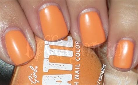 KellieGonzo: l.a. girl matte orange